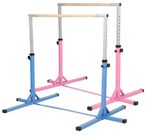 Gym Equipment  Gymnastics Parallel Bars  Training Bar Adjustable Height Horizontal Bar